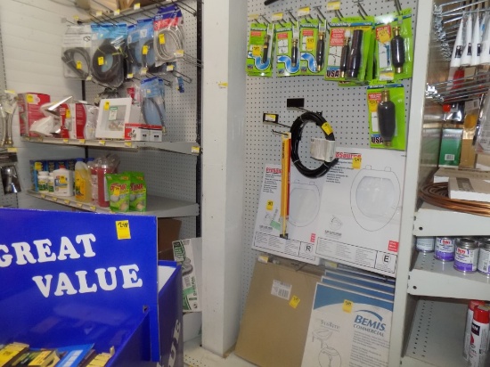 Section of Toilet Seats, Drain Snakes, Drain Kings
