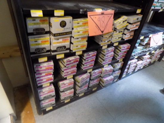 Bottom 3 Shelves - Huge Qty of Nails and Staples, Spikes, Pole Barn Nails