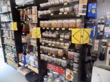 Shelf Section of Wood Stains, Paint, Wallpaper Tools, and Anti Rust