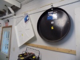 (2) Drain Pans on Wall by Back Door - (1) for Water Heater, (1) for Washing