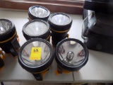 (5) Large 6V Flashlights