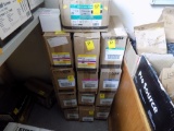 (12) Asst. Master Cartons of Hardware on Floor - Nails, Staples, Screws