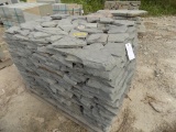 Blue 1 1/2'' x Random Size Colonial Stack Stone - Sold by Pallet