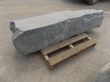 Natural Cut Bench/Decorative Stone, 90'' x 18'' x 12-16''