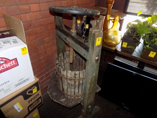 Antique Cider Press