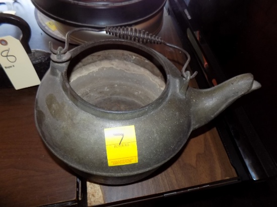 Heavy Cast Iron Tea Kettle