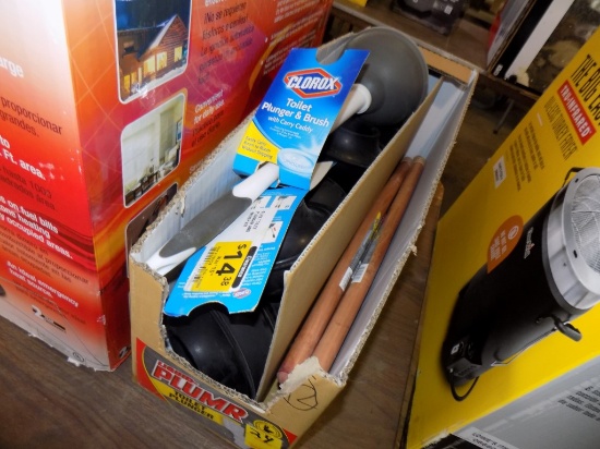 Box of New Plungers, Lowe's Return - All Items Sold As-Is