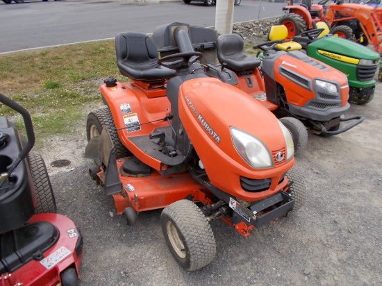 Kubota GR2100 Lawn Tractor, Diesel, 54'' Cut, Glidesteer, Hydro, Cruise, 70