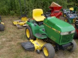 JD 320 Lawn Tractor, Hyd. Lift, 48'' Cut, Hydro, w/Rear Wheel Wts, Tire Cha
