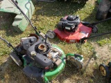 (2) Pushmowers for Parts - (1) JD & (1) Murray