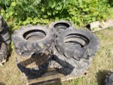 Pallet w/Lg Qty of Ag & LT Tires & Implement Tires - (14)