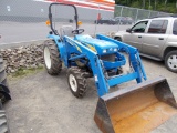 New Holland T1510 Tractor, New Holland 110TL Ldr w/5' Bkt, 4WD Hydro, 540 P