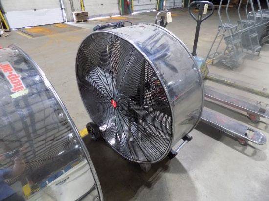 Shop Air Industrial 45'' Stainless Framed Portable Fan