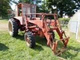 Belarus 525 Tractor, 4wd w/ Loader, ROPS Canopy, Dsl. Eng., Shows 1753 Hrs.