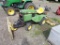 JD 316 Garden Tractor w/ Hyd. Front Snowplow & 46'' Mower Deck, Runs & Work