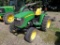 JD 4720 4wd Tractor, R-4 Tires, Hydro Trans., 1 Rear SCV Hyd. Remotes, Load