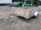 2019 Blizzard 10' Galv. Tilt Top Utility Trailer w/Woody Removable Sides, 1
