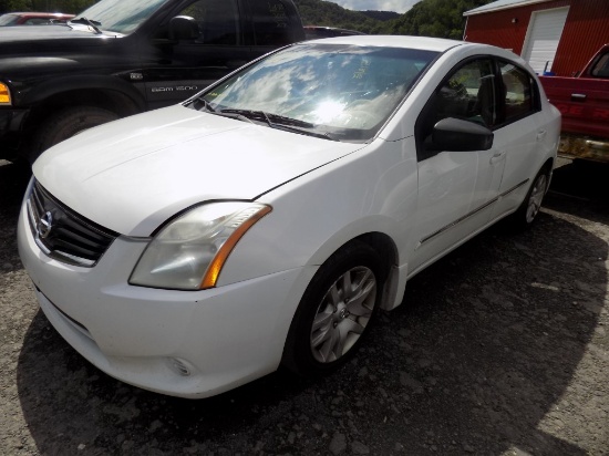 '11 Nissan Sentra, White, Auto, 156,965 Miles, VIN#:3N1AB6AP0BL657709, NY R