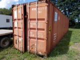 45' High Cube Steel Storage Container/Shipping Container, Orange