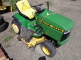 JD GT275 Garden Tractor w/48'' Deck & Snowblower, S/N 076912 (wal)