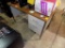 Metal Desk w/Wood Top, 2 Drawers, 45'' Wide x 2' Deep x 30'' Tall-