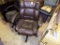 Leather Rolling Swivel Office Chair