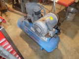 Exerair 1 Horizontal Air Compressor w/Dayton Single Phase Motor