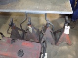 (4) Matching Orange Jack Stands, All One $$$