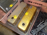 (2) Gold Anodized Moroso Valve Covers