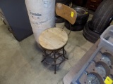 Swivel Shop Stool