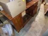 Wooden Desk, 2-Drawer, 5' x 2' x 30'' Tall; Needs A Little TLC