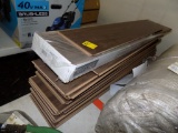 Small Stack of Walnut Colored Laminate Flooring - *Lowes Returns - All Item