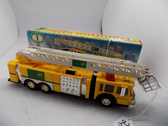 1996 Collectors Edition BP Aerial Tower Fire Truck, in 1:35 Scale, Plastic