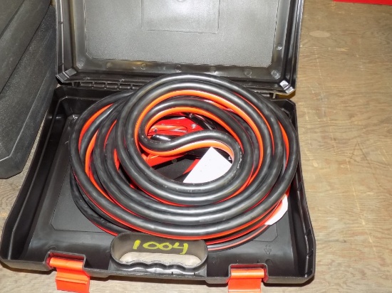New 800 Amp 1 Ga. 25' HD Jumper Cables, In Case