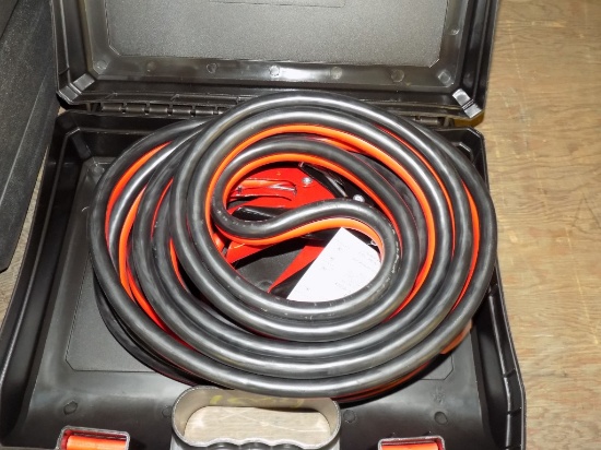 New 800 Amp 1 Ga. 25' HD Jumper Cables, In Case