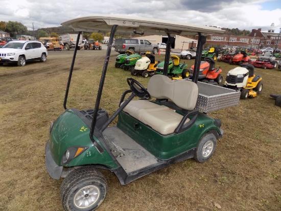 Yamaha Gas Golf Cart w/Canopy & Alum. Work Box - Green (4C)