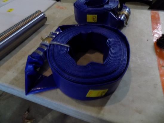 (1) New 2'' x 50' Discharge Water Hoses