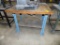 3' x 3' Wood Top Work Bench