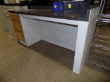 29'' x 29'' Work Bench with 3 Drawers and a Back Splash on 2 Sides