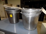7 Stainless Steel Buckets