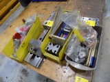 Group of Bits and Machining Items & Clamps