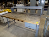 6'' Work Bench with 1 Drawer and Overhead Shelf