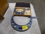 (2) Mituteyo Micrometers 6-7'' + a 3-4'' in a case