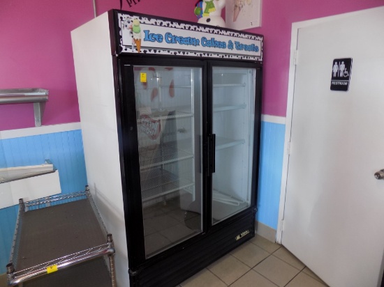 2 Door Commercial Freezer, 54'' W x 79'' T x 30'' Deep, Excellent Condition