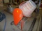 Orange Portable Electric Cement Mixer