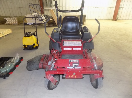 Ferris IS-1500Z Zero-Turn Mower w/52'' Deck, Hydro, Runs & Works Well, S/N4