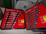 (2) Craftsman 9 Pc. Wrench sets (1) SAE, (1) Metric (2 x Bid Price)