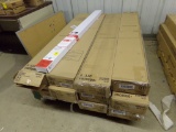 Pallet of (12) Boxes Project Source 58'' x 64'' White Blinds (4 Per Box) (1