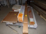 Pallet of Mixed Flooring - LVT, Engineered. Assorted Sizes, Types and Color