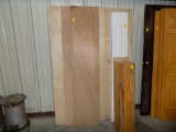 (10) Hardwood Stair Treads & Group of Door Slabs